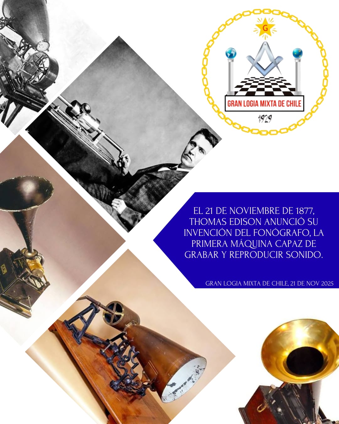 El Fonógrafo de Edison  La Voz que Trascendió el Tiempo